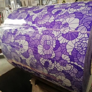 Nhà Máy ppgi hoa mẫu pre-tráng kim loại thép tấm cuộn dây cho trang trí - Product Image 5