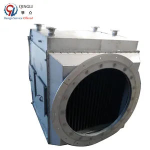 Heat exchanger for waste heat recovery of firing kiln