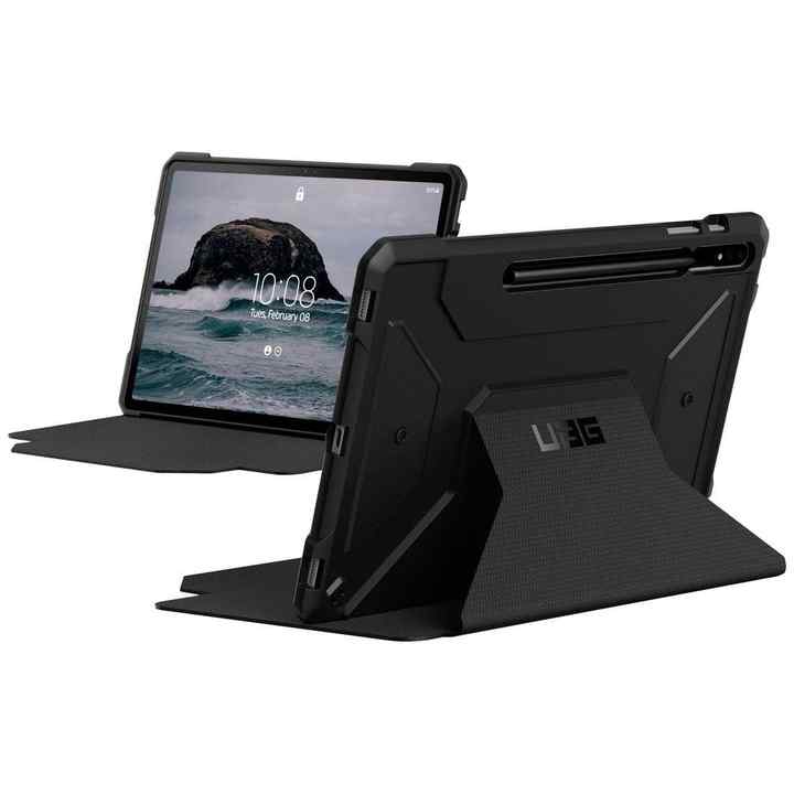 Urban Armor Gear Metropolis Tablet-Cover Samsung Galaxy Tab S7, Galaxy Tab S8 27,9cm (11\ ) Book Co (940910788117)