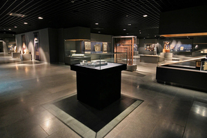 Hiện Đại Bảo tàng hiển thị thiết kế nội thất tùy chỉnh cổ hiển thị tủ tác phẩm nghệ thuật Kính hiển thị đảo - Product Image 3