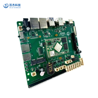 Carte embarquée IoT HelperBoard T527 Linux avec double Ethernet Gigabit, Wi-Fi 6 2.4G/5G et Bluetooth 5.0, module 4G/5G, NPU 2.0T pour passerelle intelligente