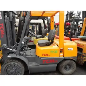 Yeni geldi Shanghai Forklift Yard TCM 3 Ton FD30 kullanılmış Forklift satılık