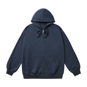 Sudadera con Capucha Personalizada con Cierre, Estilo Ninja, 350gsm, para Uso en Exteriores, con Apliques y Diseño de Bloques de Lavado - Product Image 3