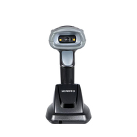 Mindeo CS2290 Scanner laser sans fil portable 1D 2D lumière LED Interface USB COM Mode de balayage automatique Stock d'inventaire Lecteur de codes à barres