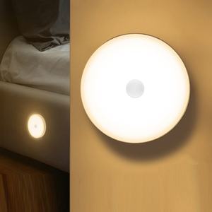 Lampes de nuit LED intelligentes modernes à détection infrarouge, détecteur de mouvement, éclairage d'escalier, lumières à capteur fonctionnant sur piles - Product Image 5