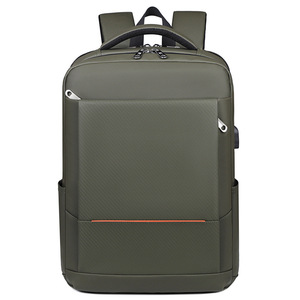 กระเป๋าเป้สะพายหลังผ้าอ๊อกซ์ฟอร์ดคุณภาพสูงสำหรับผู้ชายทันสมัยในชีวิตประจำวันพร้อมความจุขนาดใหญ่แล็ปท็อปและคุณสมบัติการเดินทางกระเป๋าพิมพ์ได้ - Product Image 1