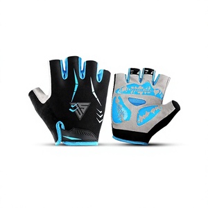 Gants de cyclisme mi-doigts pour hommes et femmes, respirants, à séchage rapide, antidérapants, absorbant les chocs, pour vélo de route, vente en gros, OEM, personnalisables, pour le sport et le cyclisme - Product Image 1