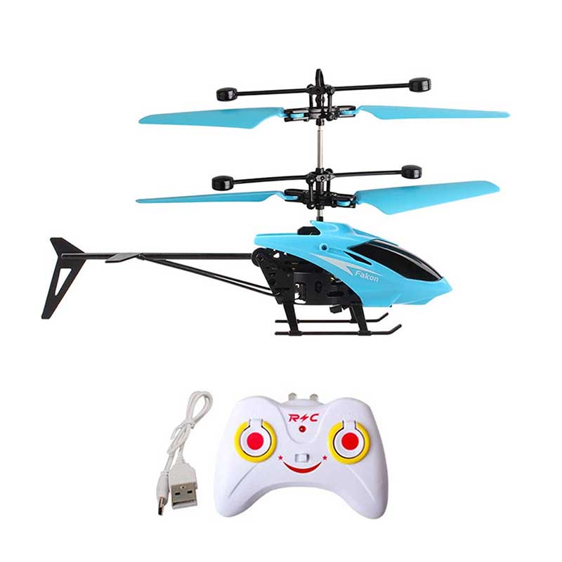 Mini Rc Infrarood Inductie Radio Controle 2ch Gyro Vliegende Helikopter Rc Drone Mini Afstandsbediening Helikopter Voor Kinderen