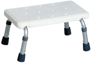Four Leg Stable Anti-tip Compact Portable Rotating Aluminum Shower <b>Stool</b> for Home & Nursing <b>Bathroom</b> - Product Image 4