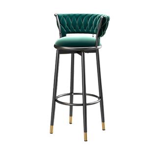 Vente en gros <span class=keywords><strong>de</strong></span> tabourets <span class=keywords><strong>de</strong></span> <span class=keywords><strong>bar</strong></span> modernes et simples en velours <span class=keywords><strong>vert</strong></span> <span class=keywords><strong>olive</strong></span> pour café chaise <span class=keywords><strong>de</strong></span> <span class=keywords><strong>bar</strong></span> chaise <span class=keywords><strong>de</strong></span> <span class=keywords><strong>bar</strong></span> en acier inoxydable <span class=keywords><strong>tabouret</strong></span> haut - Product Image 1