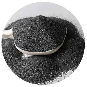 Низкая цена, 98.5% sic, черный карборунд, абразивный материал, наждачные зерна, порошки, наждачный песок 60 800