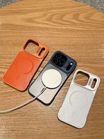 Funda Magnética sin Bordes para Apple 17 Pro Max, Carcasa Mate para iPhone 11 12 13 14 15 16