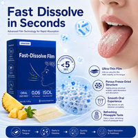 OEM ODM Bandes Orales Dissolvables Lyophilisées Personnalisées : Créatine, Caféine, NAD, Protéines, Énergie, Glutathion, Peptides