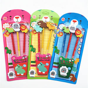 Ensemble de gommes à effacer pour étudiants, personnalisable, style encre, en TPR, promotionnel, prix compétitif - Product Image 1