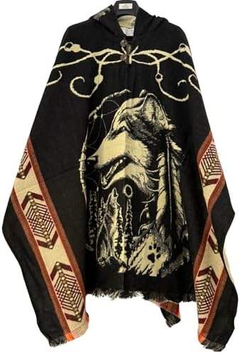 Black and brown wolf