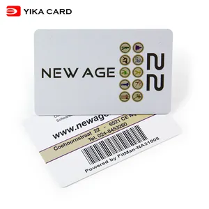 Kunden spezifische PVC-Kunststoff-VIP-Geschenk karte mit Barcode-Druck