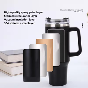 Custom Logo Multi-Color 18oz/36oz/64oz Stainless Steel Vacuum Tumbler American Style Party Eco-Friendly Temperature Display - Product Image 5