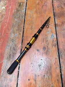 工厂批发新款五节海竿碳素钓鱼竿50厘米折叠235克轻便硬质钓鱼便携装备 - Product Image 5