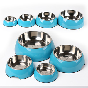 Tazón Redondo de Acero Inoxidable para Mascotas, Diseño Moderno Antideslizante para Perros y Gatos, para Alimentar - Product Image 5