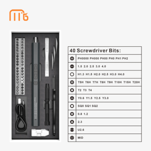 50 Trong 1 DIY Chính Xác Điện Tuốc Nơ Vít Đặt Không Dây Có Thể Sạc Lại Screwdriver Cho Điện Thoại Di Động Sửa Chữa Vít Điều Khiển - Product Image 2