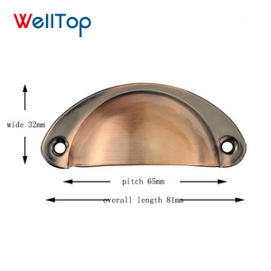 Mutfak kullanımı için dolaplar için üreticinin <span class=keywords><strong>Vintage</strong></span> tarzı bronz çekmece kolu çekme düğmesi 'Jaladeras Para Muebles VT-01.051' - Product Image 2