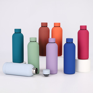 Wholesale Custom Outdoor Sports Double Wall Vacuum Stainless Steel Water Bottle 500ml and 750ml for Back to School - Product Image 1