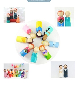 Figura de Madera de Color Natural para Pintar, Muñeca de Madera para Pintar, Juguete de Arte para Niños, Manualidades Creativas, Juguete de Dibujo - Product Image 5