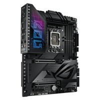 Motherboard ROG Maximus Z790 Dark H E R O WiFi 7 Intel LGA 1700 ATX DDR5 untuk CPU Generasi ke-14/13/12, M.2 PCIe 5.0 NVMe SSD