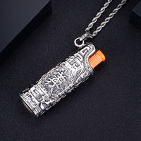Mode nouveau Offre Spéciale en acier inoxydable collier bijoux homme en acier inoxydable briquet chaîne pour hommes avec pendentif