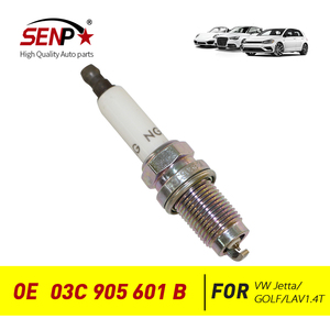 Bougie d'allumage SENP 4 pièces pour VW Passat pour A1 A3 pour Golf pour Polo pour siège pour <span class=keywords><strong>Skoda</strong></span> 03C905601A 03C 905 601B - Product Image 4