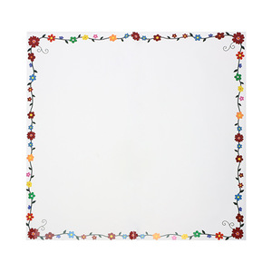 Papel de Regalo Floral Brillante y Colorido, Papel de Envolver con Borde de Flores de Estilo Fresco para Ramos, Suministros para Floristas - Product Image 5