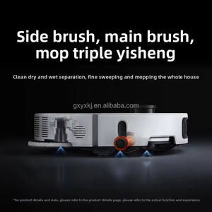 เครื่องดูดฝุ่นไฟฟ้า Mijia <span class=keywords><strong>Mi</strong></span> 5 <span class=keywords><strong>Pro</strong></span> แบบไร้สายมอเตอร์ถูพื้นควบคุมด้วยแอปสำหรับใช้ในโรงแรม - Product Image 3