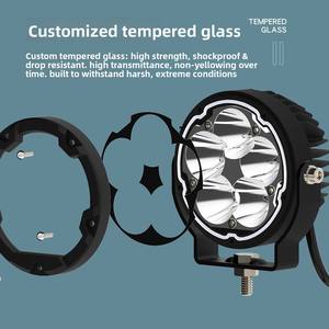 Faros LED para Motocicleta <span class=keywords><strong>R5</strong></span>, Luces Auxiliares de Alta Potencia, Iluminación de Calle, Luz Intermitente de Largo Alcance - Product Image 5