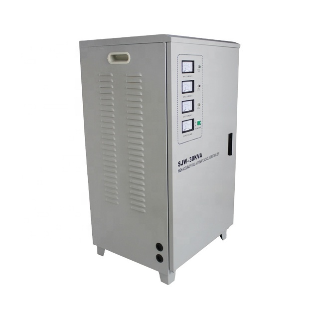 380V Three Phase AC TNS-30KVA Industrial Servo Voltage Stabilizer Automatic Voltage Regulator (AVR) 30kVA SVC CE Certified