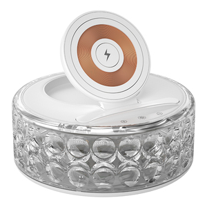 Nouvel arrivage de gadgets Chargeur sans fil 15W pour iPhone avec lampe de nuit d'ambiance pour la décoration de la maison Hôtel Cadeau pour le camping - Product Image 6