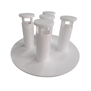 PTFE special shaped parts CNC turning parts non standard customization liquid distributor