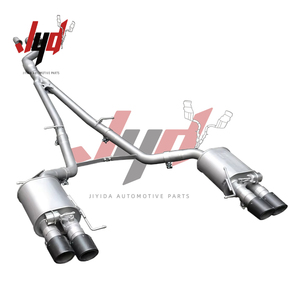 JYD pour Mercedes-Benz <span class=keywords><strong>E55</strong></span> <span class=keywords><strong>AMG</strong></span> <span class=keywords><strong>W211</strong></span> Silencieux à soupapes en acier inoxydable poli miroir, épaisseur 1,5 mm, commande à distance, catback - Product Image 4