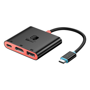 Hub USB Type-C <span class=keywords><strong>3</strong></span> in 1 con Docking Station 4K/60Hz per <span class=keywords><strong>Switch</strong></span> 2 - Product Image 1