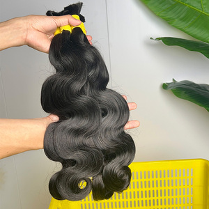 Extensions per capelli umani vergini grezzi non trattati al 100% all'ingrosso per trecce Boho, <span class=keywords><strong>extension</strong></span> per capelli ondulati per <span class=keywords><strong>donna</strong></span> - Product Image 3