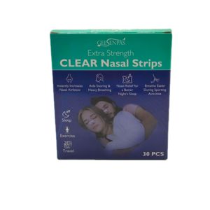 Produits les plus vendus 2025 nouveau type de bande nasale transparente bandes respiratoires anti-ronflement bandes nasales - Product Image 2