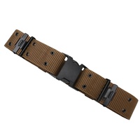 Ceinture tactique durable et protectrice en sangle PP avec boucle en cuivre à anneau en D, personnalisable CE ISO