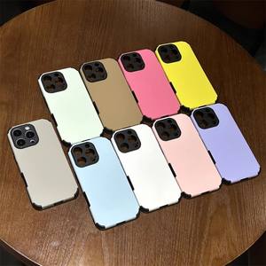 Coque pour iPhone 16 Pro, toucher doux, coins antichoc pour 15 Pro, finition mate pour iPhone 12, 11 Pro Max, simple et tendance pour 12 - Product Image 1