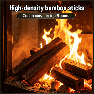 Bâtonnets de combustible biomasse en <span class=keywords><strong>bambou</strong></span>, poudre de <span class=keywords><strong>bambou</strong></span> pure pressée, combustion longue durée, vente en gros personnalisée - Product Image 1