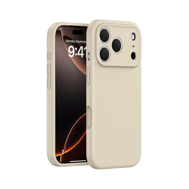 Liquid Silicone Phone Case for iPhone 17 Pro Max Shockproof Camera Protector Cover for iPhone 17Air 16E 15 14 Plus 13 12 11 Case