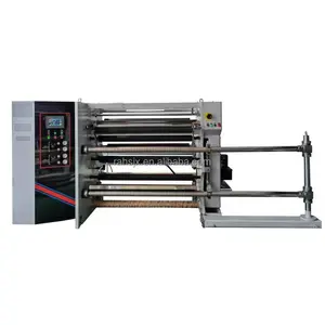 WFQ-1600C 20-300 grammes bobine papier 3 servomoteur pilote 450 M/min haute vitesse refendage rebobineuse