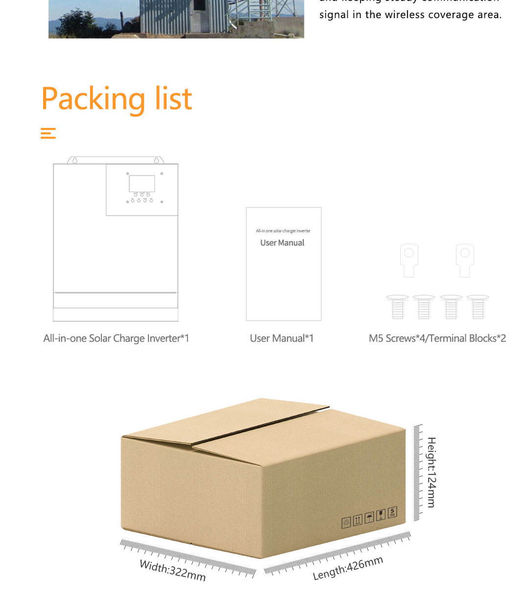 Solar-Wechselrichter, 5 kW, Heim-USV-Wechselrichter, einphasiger reiner Sinus-Hybrid-On-Off-Grid-Wechselrichter für Solarstromanlage