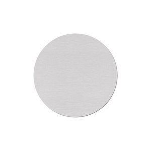 Plaque en aluminium plaqué or D.120mm pour impression UV, trophées et médailles en bois pour salons professionnels, cadeaux de bienvenue - Product Image 1