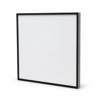 Filter HEPA Senbao Kustom Kapasitas Tinggi H13 Rangka Aluminium 99,99% Aliran Udara Laminar Kondisi Baru Panel Lipat Industri