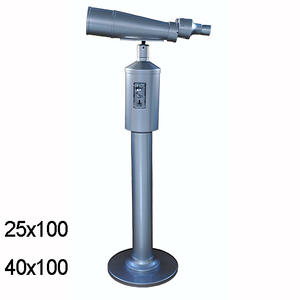 Jumelles à monnayeur 25x100 haute résolution pour l'observation des sites touristiques - Product Image 3