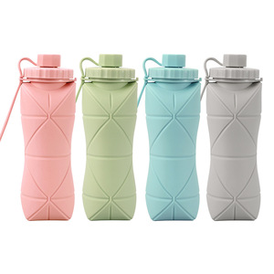 Tasse À Café Pliable Pour Le Voyage-Bouteille D'Eau De Voyage De 320 Ml-Bouteille D'Eau Pliable